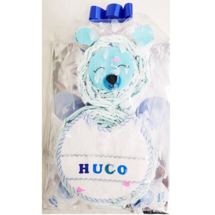 Osito de pañales personalizado