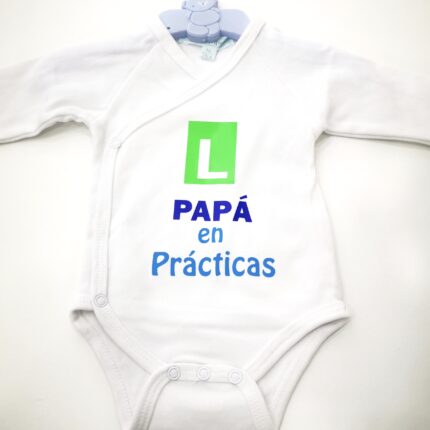 Body papá en prácticas personalizado