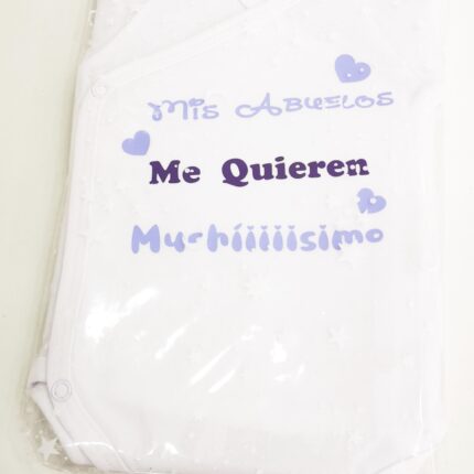 Body mis abuelos me quieren muchísimo personalizado