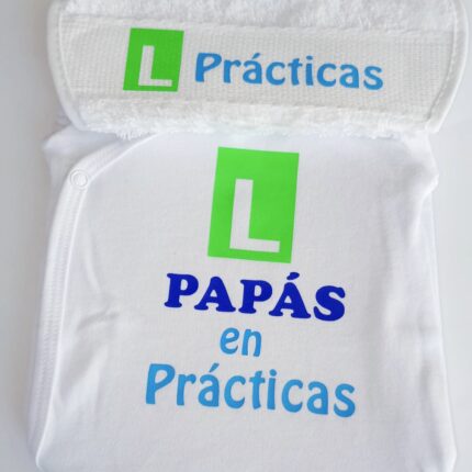 Pack body y babero en prácticas