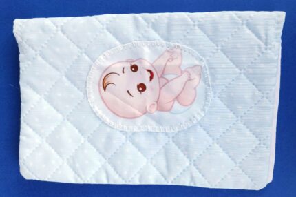Portatoallitas bebé azul personalizado
