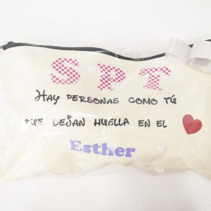 Estuche profe huella personalizado