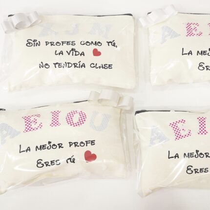Estuche sin profes personalizado
