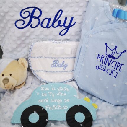 Canastilla Smile personalizada regalo original bebé