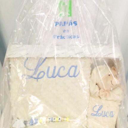 Canastilla cake personalizada regalo original bebé