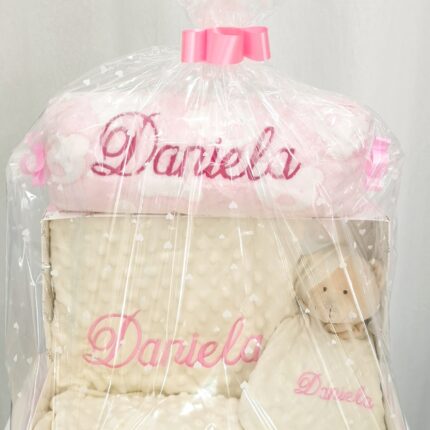 Canastilla winter personalizada regalo original bebé